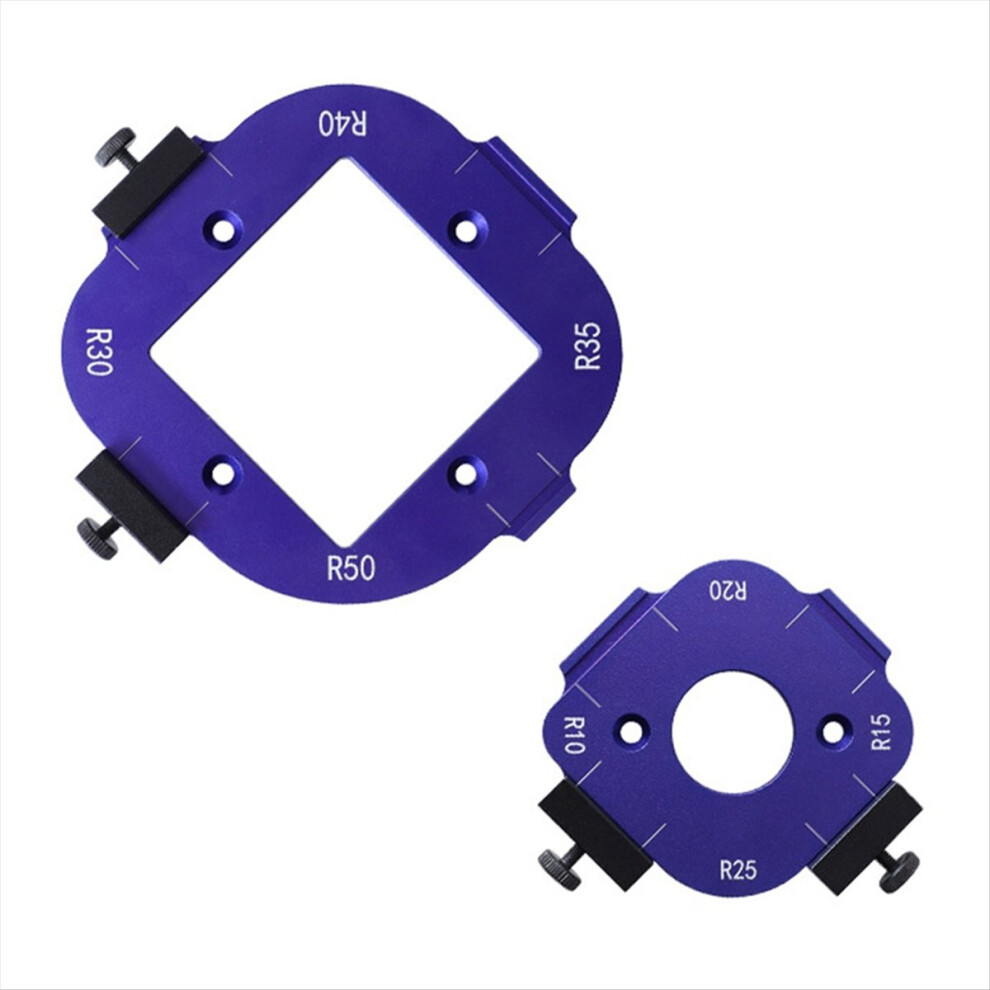 Round Corner Radius Template Set Aluminium Jig Woo 4852926722605