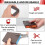 8 Pack Sanding Sponge, Washable and Reusable Block 6