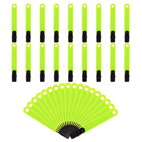 36pcs Double-Sided Reflective Trail Markers for Tr
