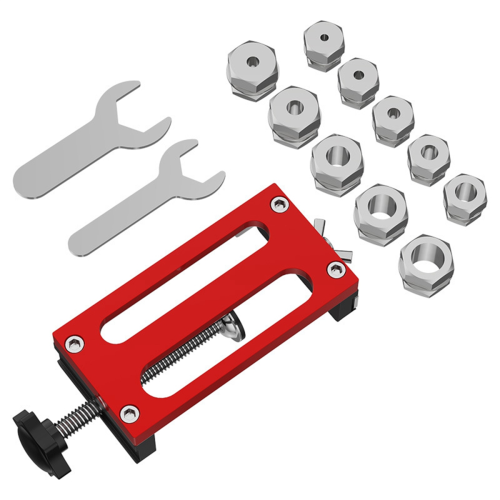 Universal Aluminum Profile Drilling Jig with Drill 1