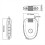 Cable Combination Padlock, Ski Lock, Stroller 90cm 5