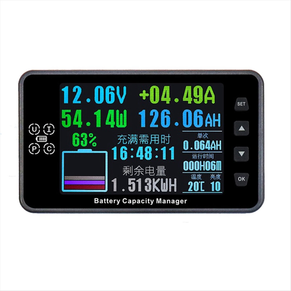 Va9910 3.5In 8-120V/0-300A Digital Voltmeter Ammet 4851489605516