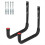 2x Kayak Racks Heavy Duty Wall Mounted Storage Hoo 2