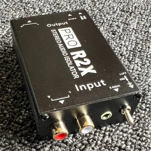 New 3.5MM+ Audio Isolator Current Acoustic Noise E 2