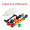 15 PCS Oil Filler Adding and Changing Tool Car Eng 8