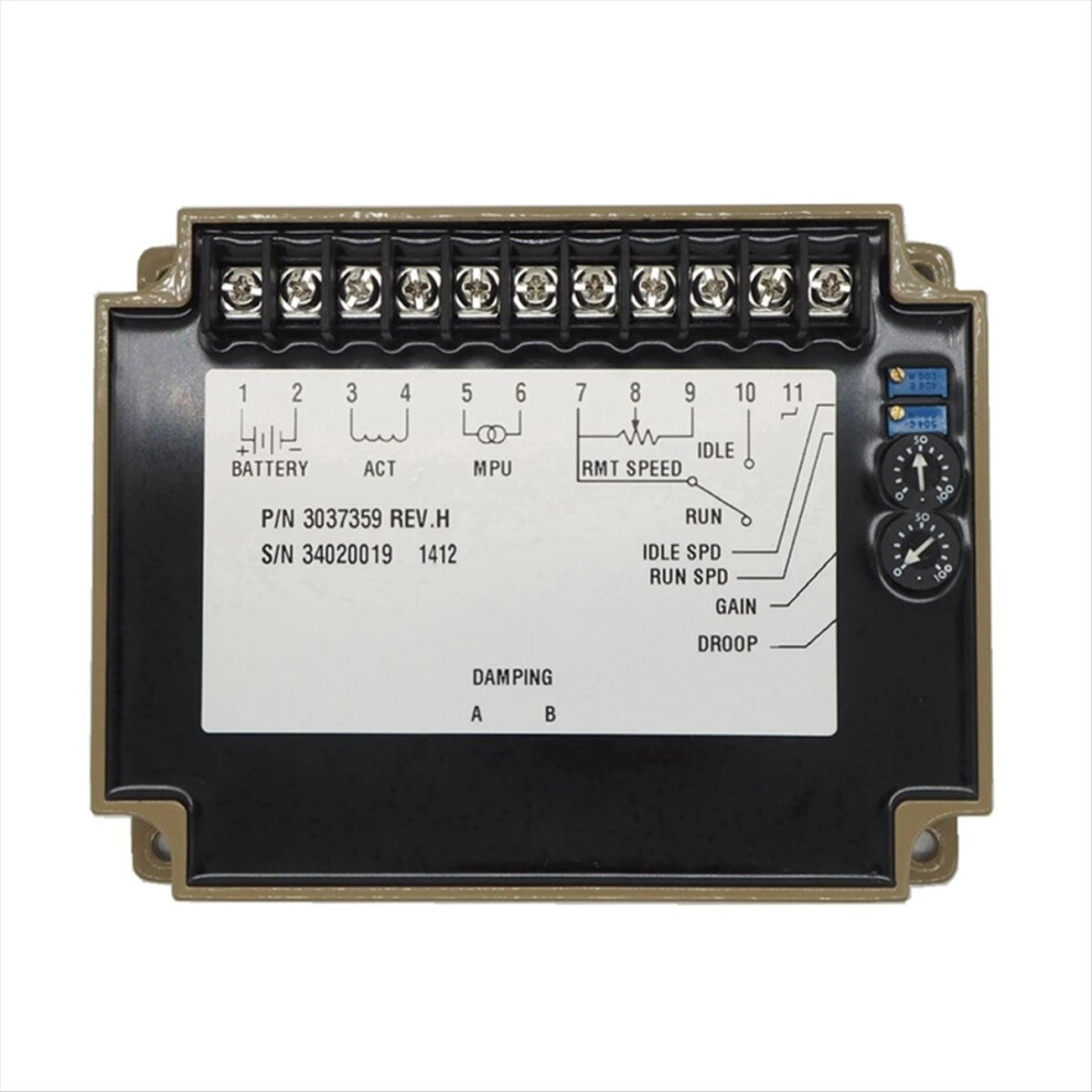 3037359 Diesel Generator Speed Control Unit Engine Governor Controller For Genset Parts Generator 4852926733373