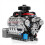 Mini V8 Engine Kit Running,Teenagers Physics Scien 2