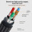 USB to 3.5mm Jack Audio Adapter Headset A Female E 6
