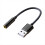 USB to 3.5mm Jack Audio Adapter Headset A Female E 3