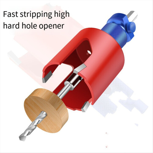 Hole Saw Mandre Hexagonal Handle Quick-Release Ope 2