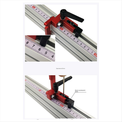 Woodworking 75 Type Backrest Positioner Push Table Limiter 2