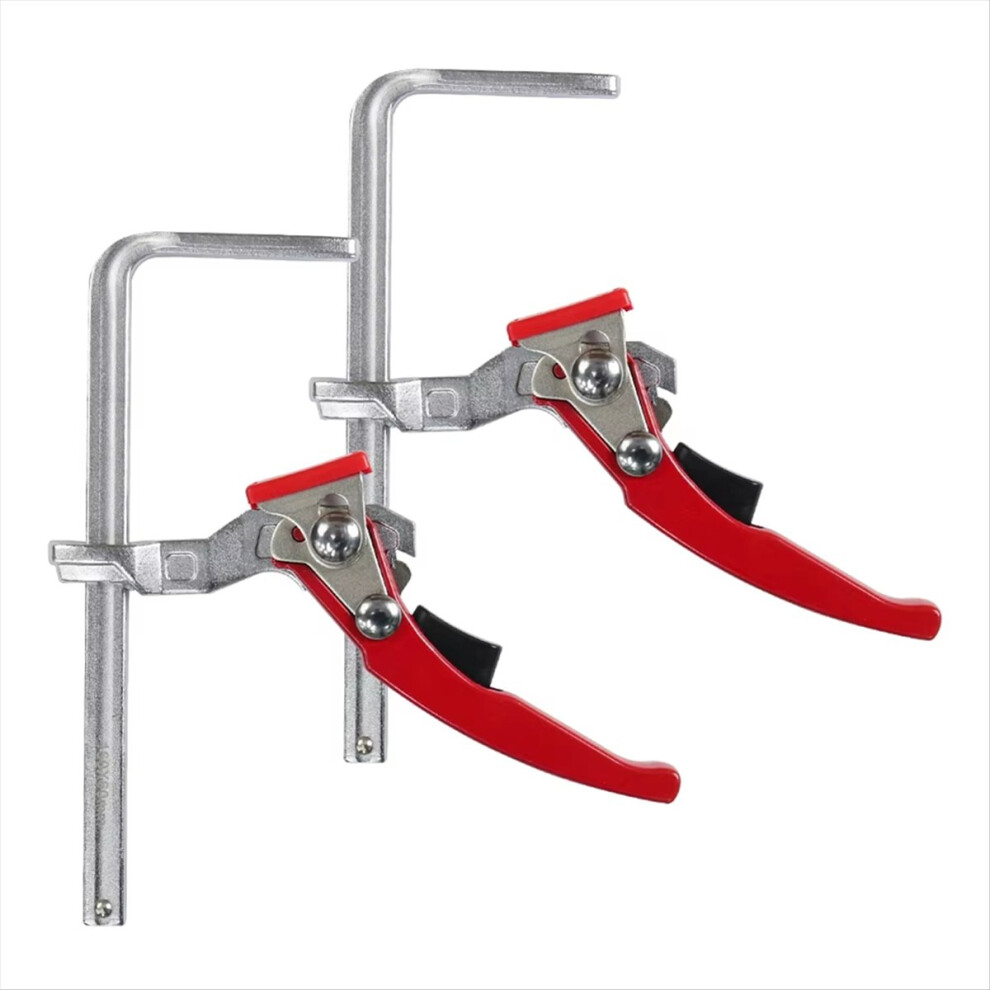 Photos - Vise 2pcs Ratcheting Table Clamp, Quick Ratchet Track S