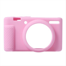 Camera Case Protector for Sony ZV-1F ZV-1 II ZV-1M2, Silicone Camera Protective Cover pink