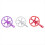 Bicycle Square Hole Crankset Speed Folding Bike 4 4