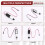 Micro-Type Linear Actuator,1In Stroke,90N/20.3lb,S 9