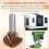 Countersunk Drill Bit 3-Flutes 90-Degrees Chamferi 9