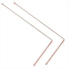 2pcs 99.9% Copper Probe Rod Metal Detector Divinin