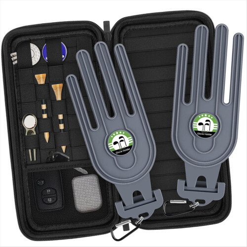 Golf Glove Holder with Stretcher & Hook - Protecti