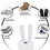 Retractable Boot Dryer,Electric Shoe Dryer and Glo 6