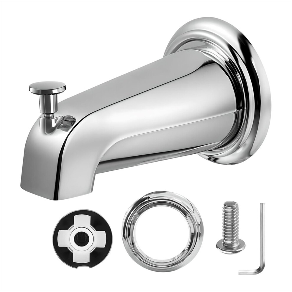 Tub Spout With Diverter,Bathroom Bathtub Faucet Co 4852926766722