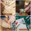 2Pcs Wood File Handle Hand Drill with Brass Collet 10