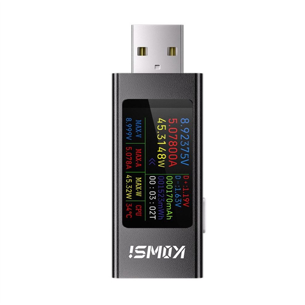 USB Ammeter Multi-Function Digital Display DC Vol