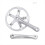 Bicycle Square Hole Crankset Speed Folding Bike 4 3
