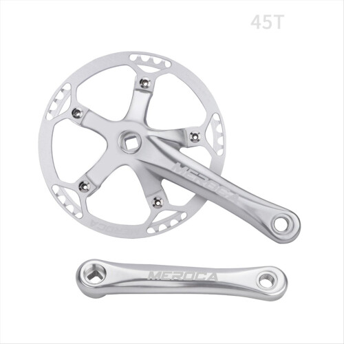 Bicycle Square Hole Crankset Speed Folding Bike 4 2