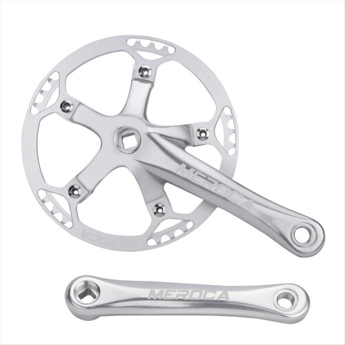 Bicycle Square Hole Crankset Speed Folding Bike 4 1