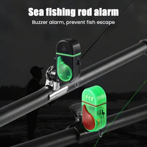 Fishing Bite Alarm with LED Light,Fish Sound Alert 2