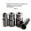 20PCS 1/2Inch Drive Socket Set Metric Deep 6 Point 4
