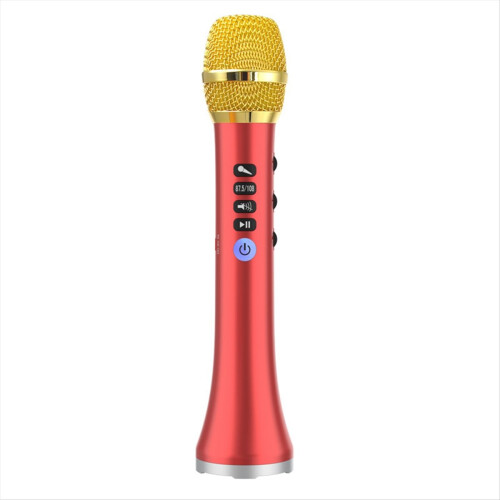 L-698DSP 20W Bluetooth Microphone with Wireless Speaker for Enhanced Sound Quality Red
