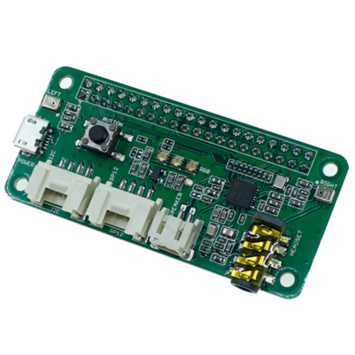 ReSpeaker 2-Mics Pi Hat for Model B Voice Module D