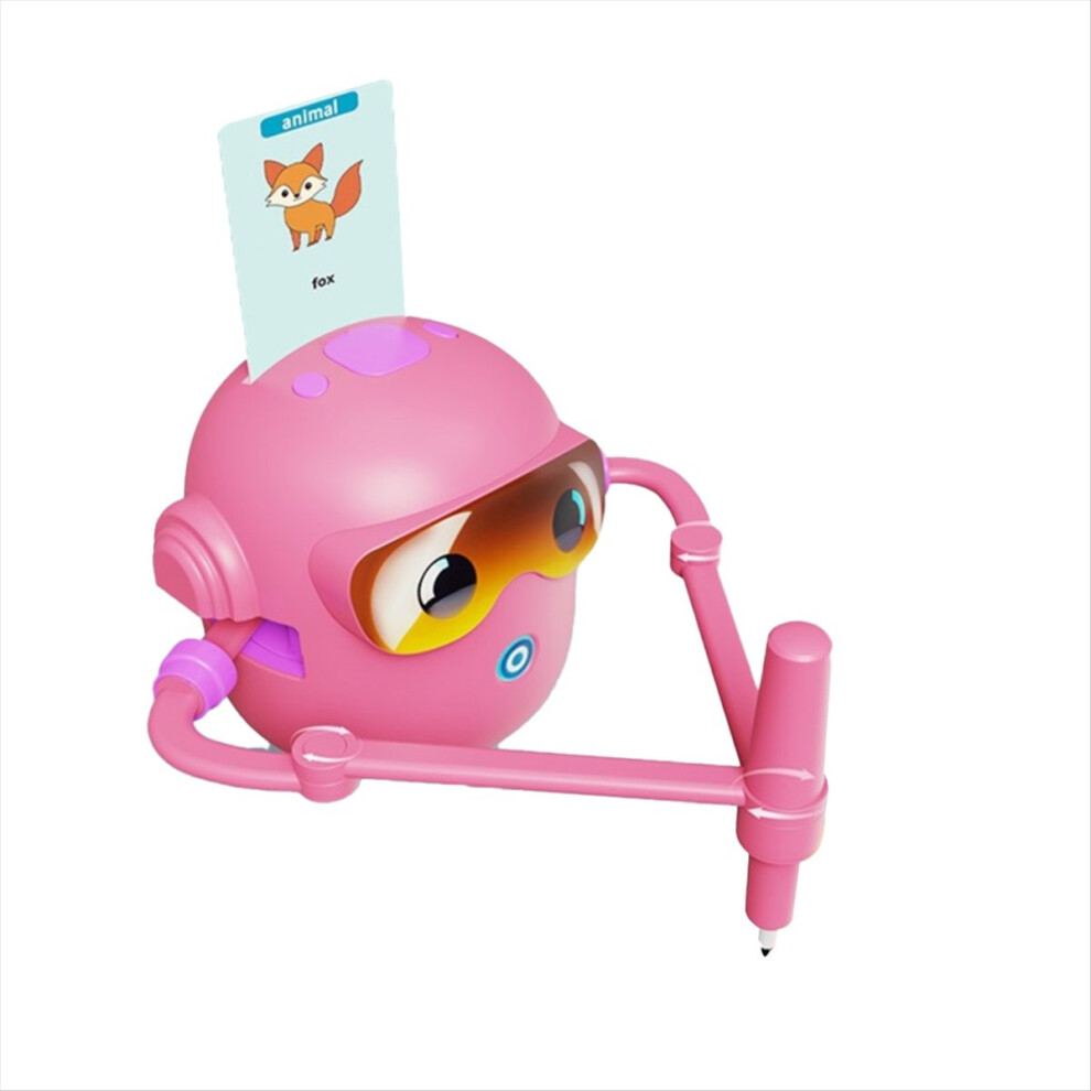 Educational Drawing Robot For Kids Interactive Learning Toy For Early Childhood Enlightenment Pink 4852926795425