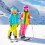 2 Pcs Ski Tip Connector Snowboard Clip Outdoor Spo 7