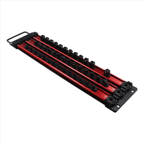 Metal Socket Storage Rack, Magnetic Screwdriver He