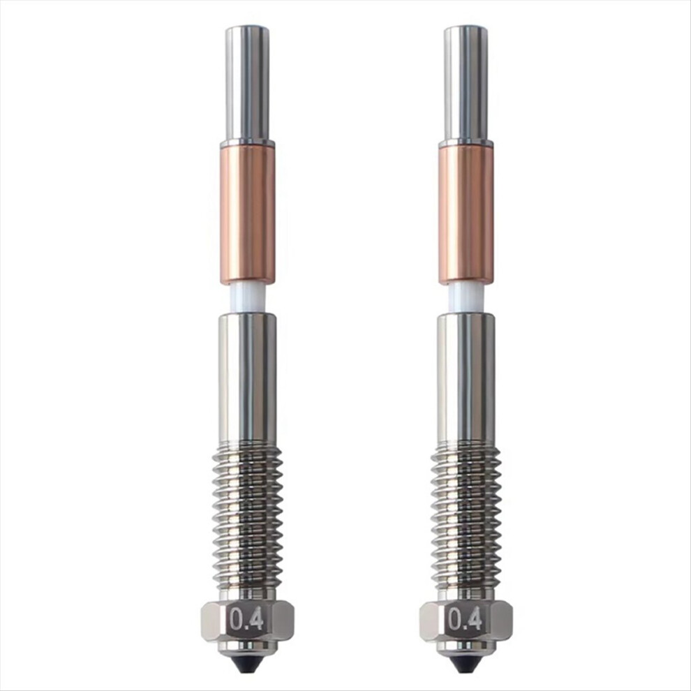 2Pcs For Qidi Plus4 Bimetal Nozzle Quick Removal C 4852926773034