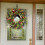 Spring Wreaths for Front Door 18in Outside Welcome 7