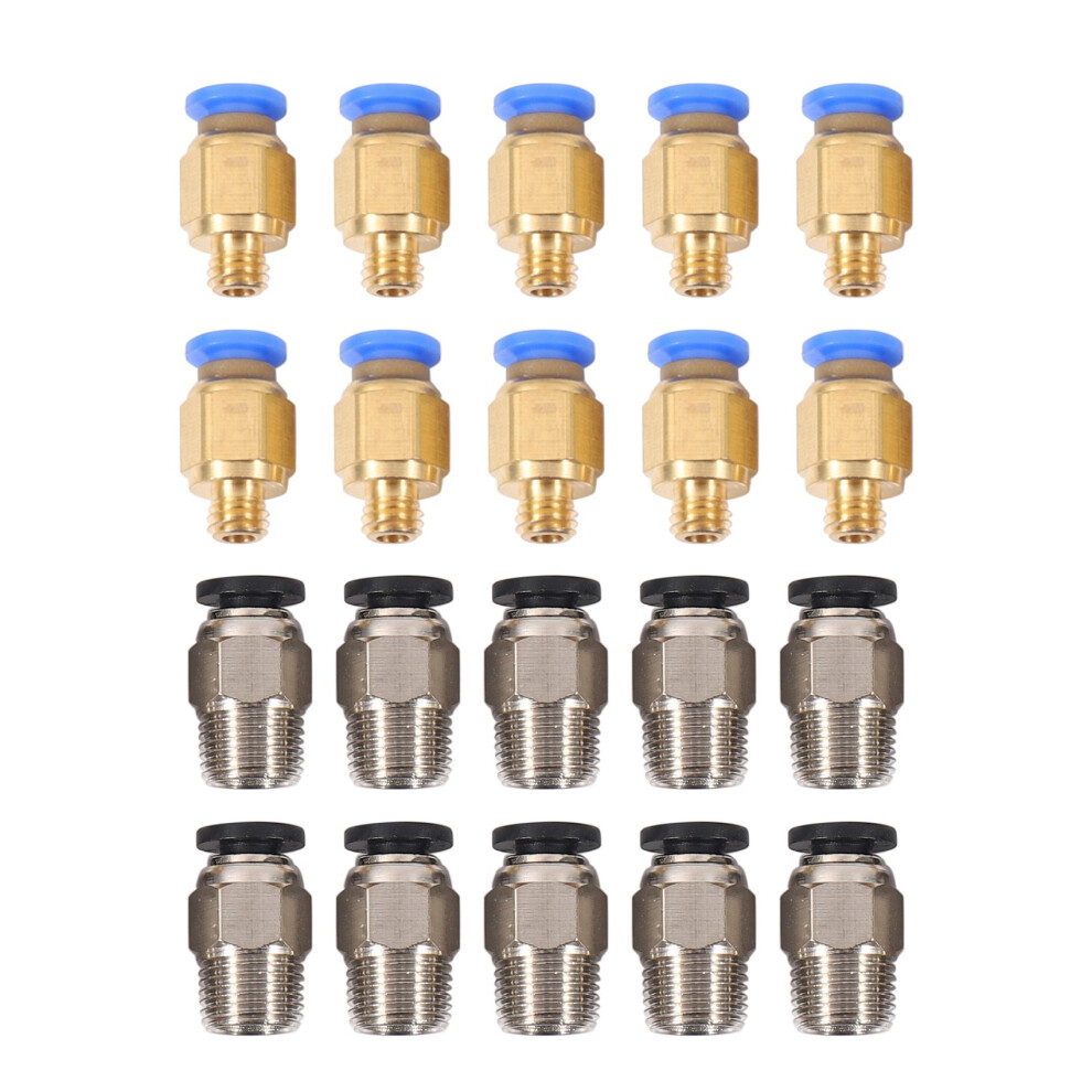 Pc4-M10 Straight Pneumatic Fitting Push To Connect 4852926782869