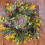 Spring Wreaths for Front Door 18in Outside Welcome 6