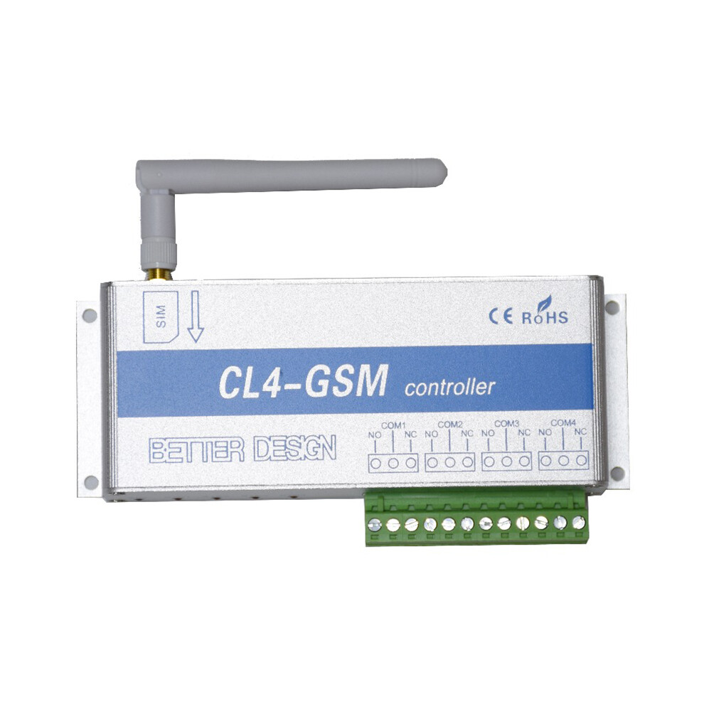 4 Channel Relay Cl4-Gsm Sms Gsm App Wireless Contr 4852926783972