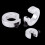 Shaft Collar Bore Clamp on Stop with M5 Set Screw 6