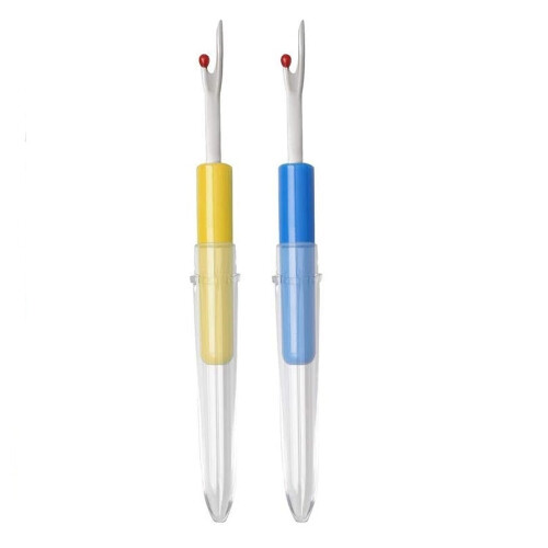 4-Piece Seam Ripper Kit, 2 Sizes of Plastic Sewing 2