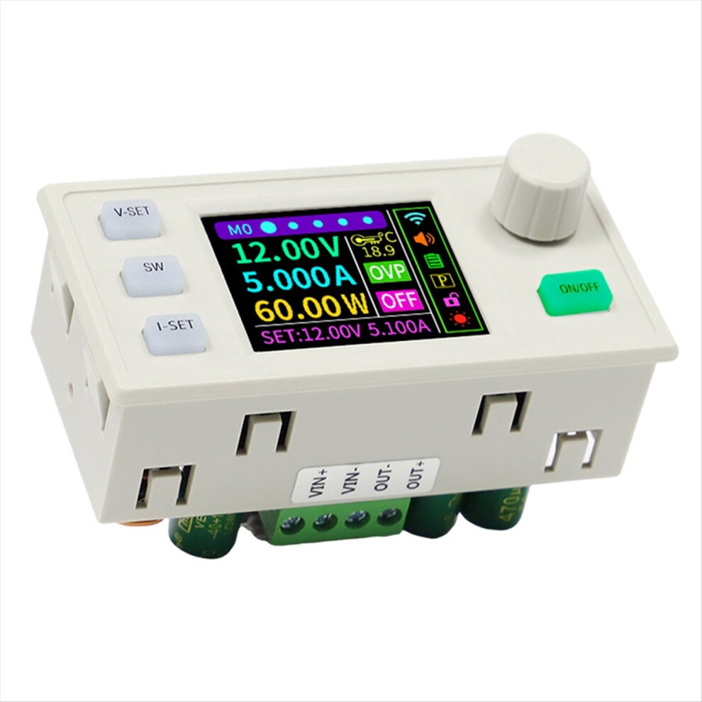 Sk60s Cnc Adjustable Voltage Regulator Constant Voltage Constant Current Solar Charging Module White 4852926780582