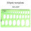4pcs Circle Template for Drawing, Drafting Tool Ge 7