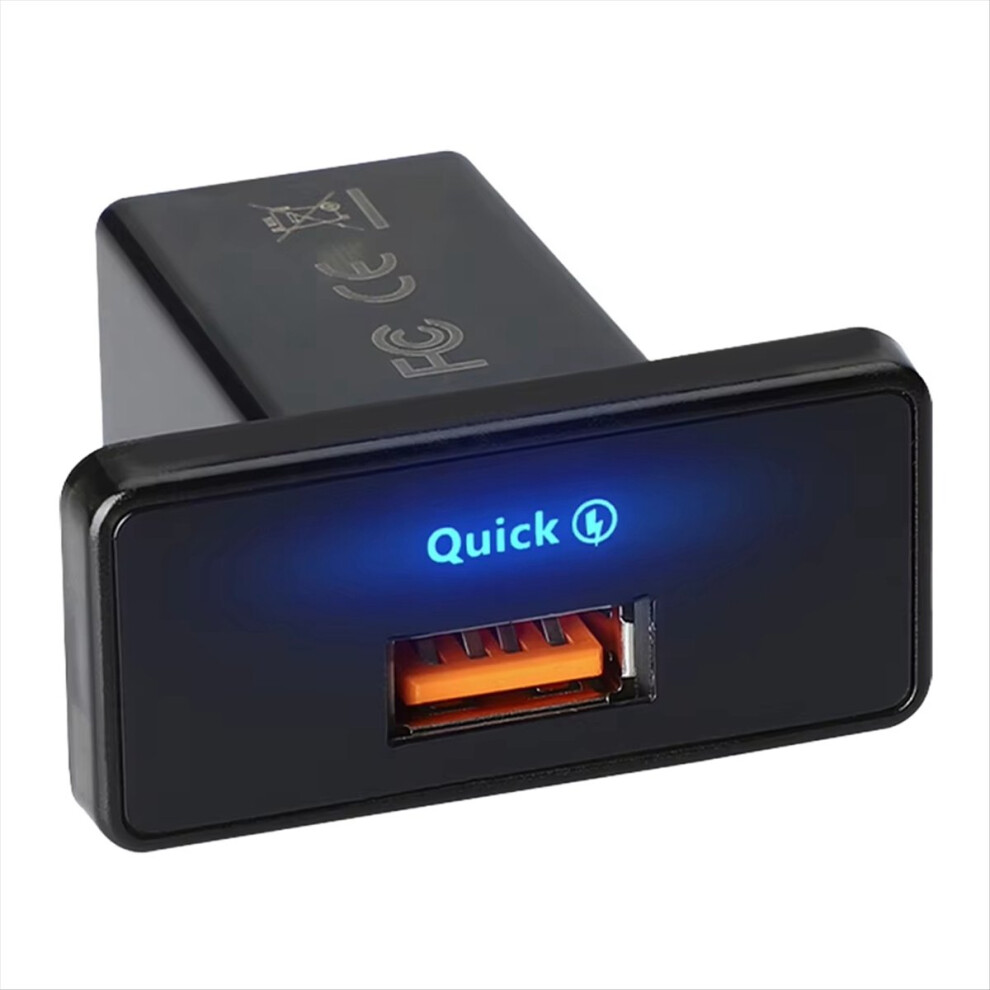 18W Car Charger Fast Charging Type C Usb Outlet Ad 4852926757812