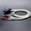 OCC Silver-Plated Audio Cable, Spoked Speaker Stag 7
