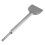 Wide Electric Hammer Angled Heavy Duty Curved Tile Chisel (3" x 10") 4