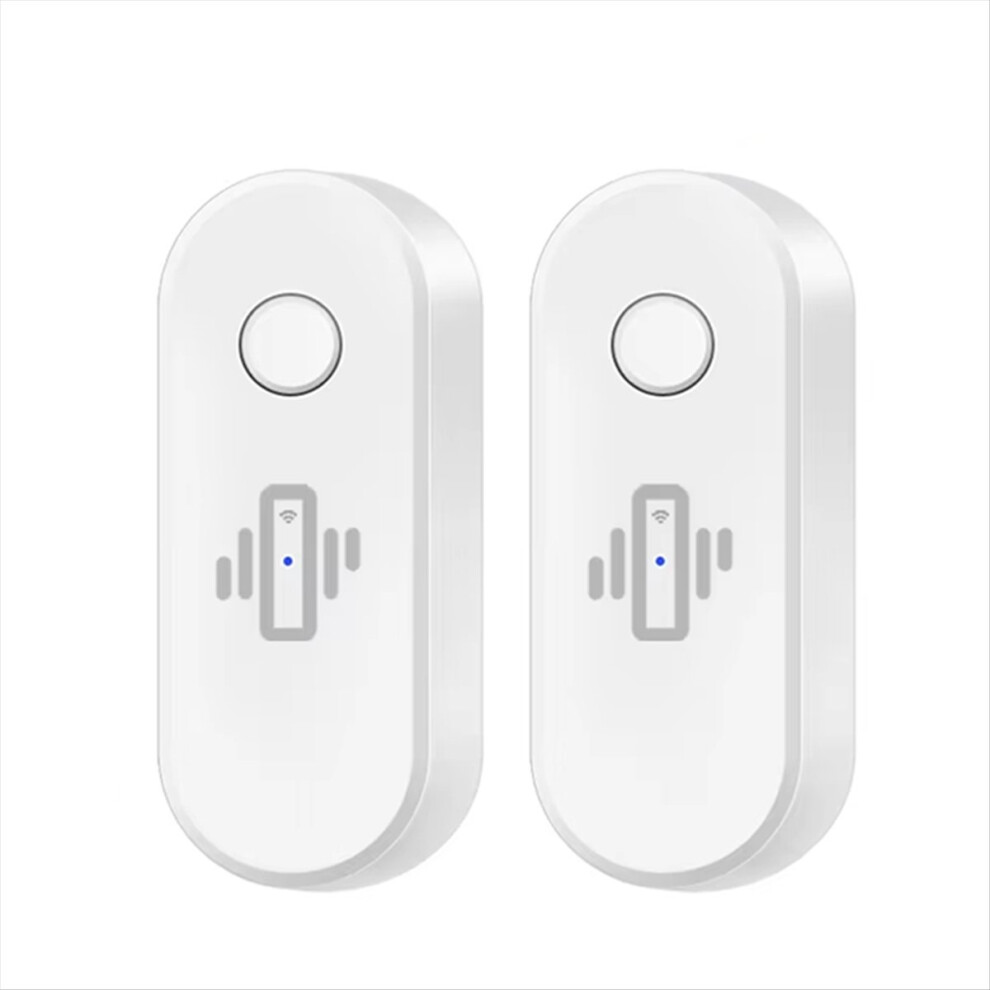 2Pcs Smart Wifi Vibration Sensor Alarm Wireless De 4852926702515