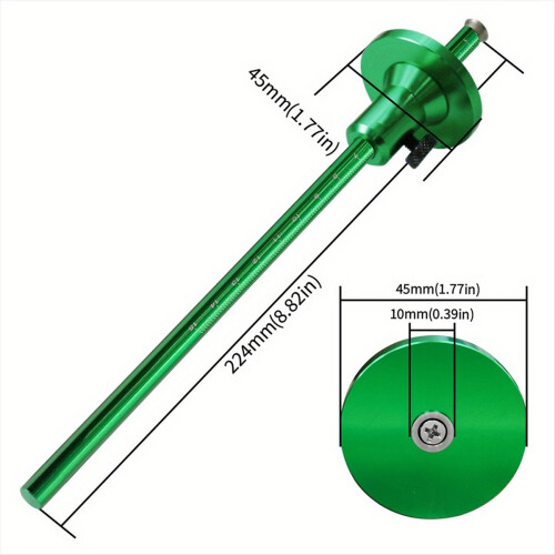 Wheel Marking Gauge Aluminum Alloy Parallel Line D 2